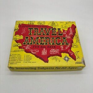 Rare, vintage Jacmar Electronic Game Travel America No 117